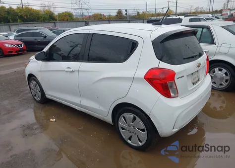 2017 Chevrolet Spark Ls Manual from USA, damaged, VIN KL8CA6SA4HC785774